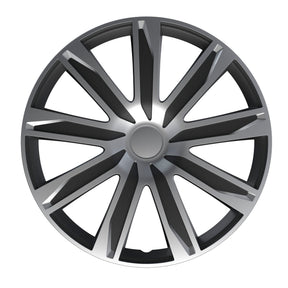 Pilot Raze Silver/Black - Set 4 copricerchi -  14"