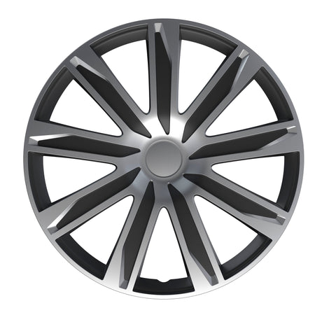 Pilot Raze Silver/Black - Set 4 copricerchi -  15"