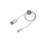 Cable USB > Lightning - 100 cm - Blanco 38930