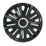 Pilot Copricerchi auto 4 pz - verniciati Tech-One Royal Black -  14"