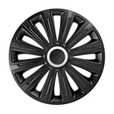 Lampa Trend Black Copricerchi ABS Universali Ø 13" - Set da 4