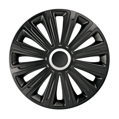 Pilot Copricerchi auto 4 pz - verniciati Tech-One Trend Black -  14"