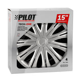 Pilot Copricerchi auto 4 pz - verniciati Tech-One Spark -  15"
