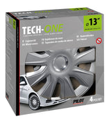 Lampa Stratos RC Silver Copricerchi ABS Ø 13" - Set da 4