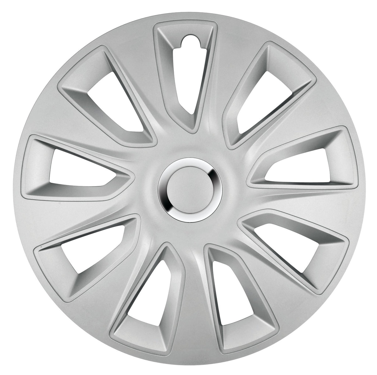 Pilot Copricerchi auto 4 pz - verniciati Tech-One Stratos RC Silver -  16"