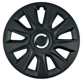 Pilot Copricerchi auto 4 pz - verniciati Tech-One Stratos RC Black -  16"