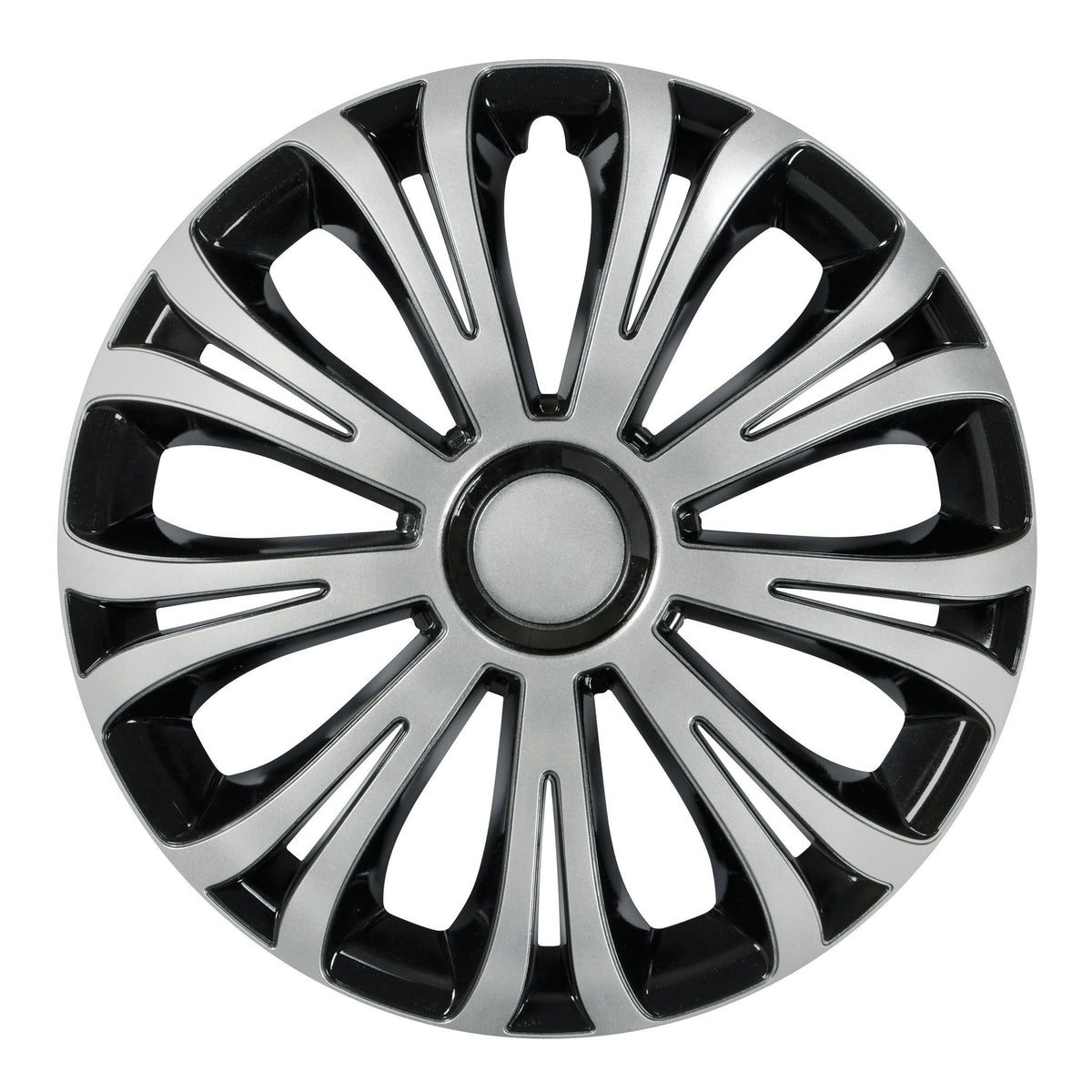 Lampa Avera Silver & Black Copricerchi ABS per Cerchi in Acciaio Ø 13"