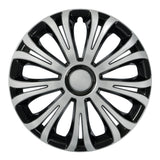Lampa Avera Silver & Black Copricerchi ABS per Cerchi in Acciaio Ø 13"