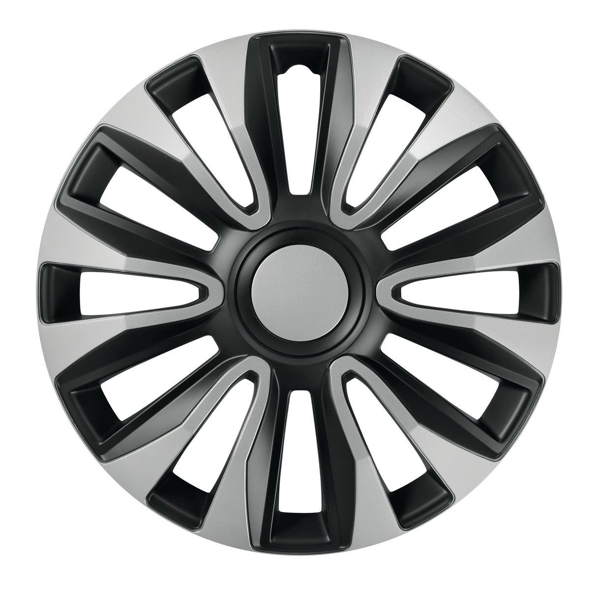 Lampa Avalone Copricerchi Silver & Black Set 4 pz - Ø 13"