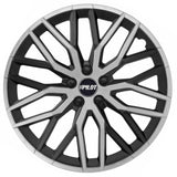 Pilot Speedster - Set 4 copricerchi - 16" - Nero/Argento
