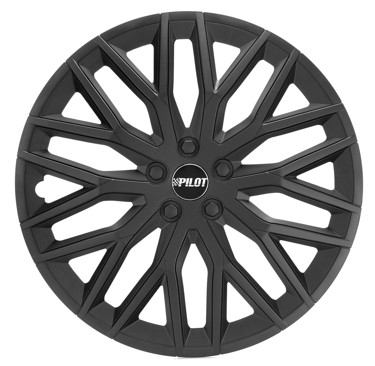 Pilot Speedster - Set 4 copricerchi - 15" - Nero