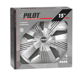 Pilot Blade Runner - Set 4 copricerchi - 15" - Argento