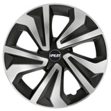 Pilot Vortexx - Set 4 copricerchi - 15" - Nero/Argento