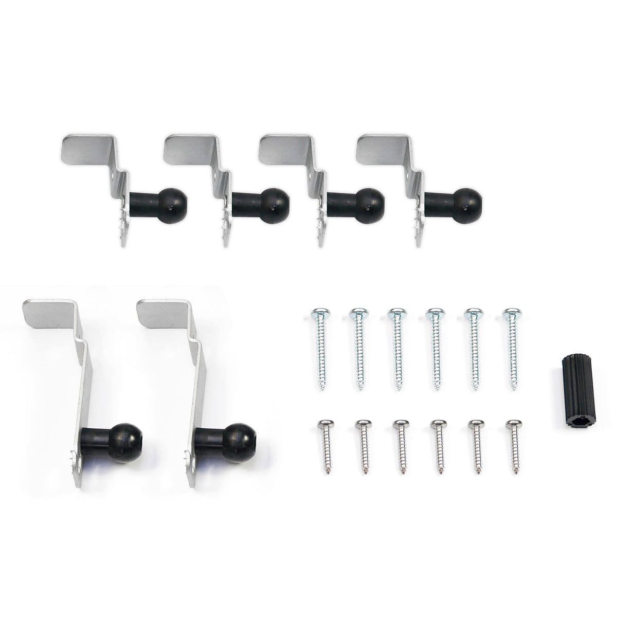 Remis Set clip fissaggio REMItop Vario II 55 mm 400x400 mm