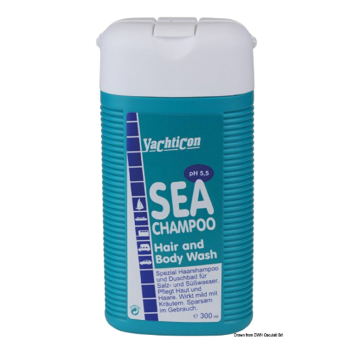 Ducha con champú Yachticon Marine