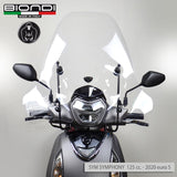 Biondi Parabrezza Z SYM Symphony ST 50/125/200 e Cup Little Club 2015-2020 con Attacchi