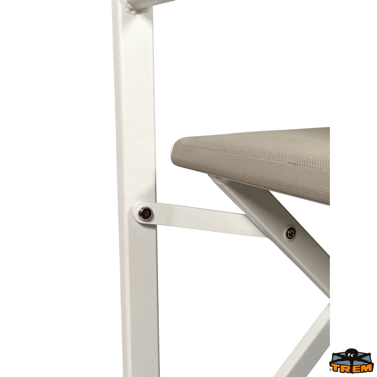 Trem Poltroncina pieghevole bianca mod Deco