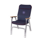 Trem Folding chair in anodized aluminumA cm. 83B cm. 57