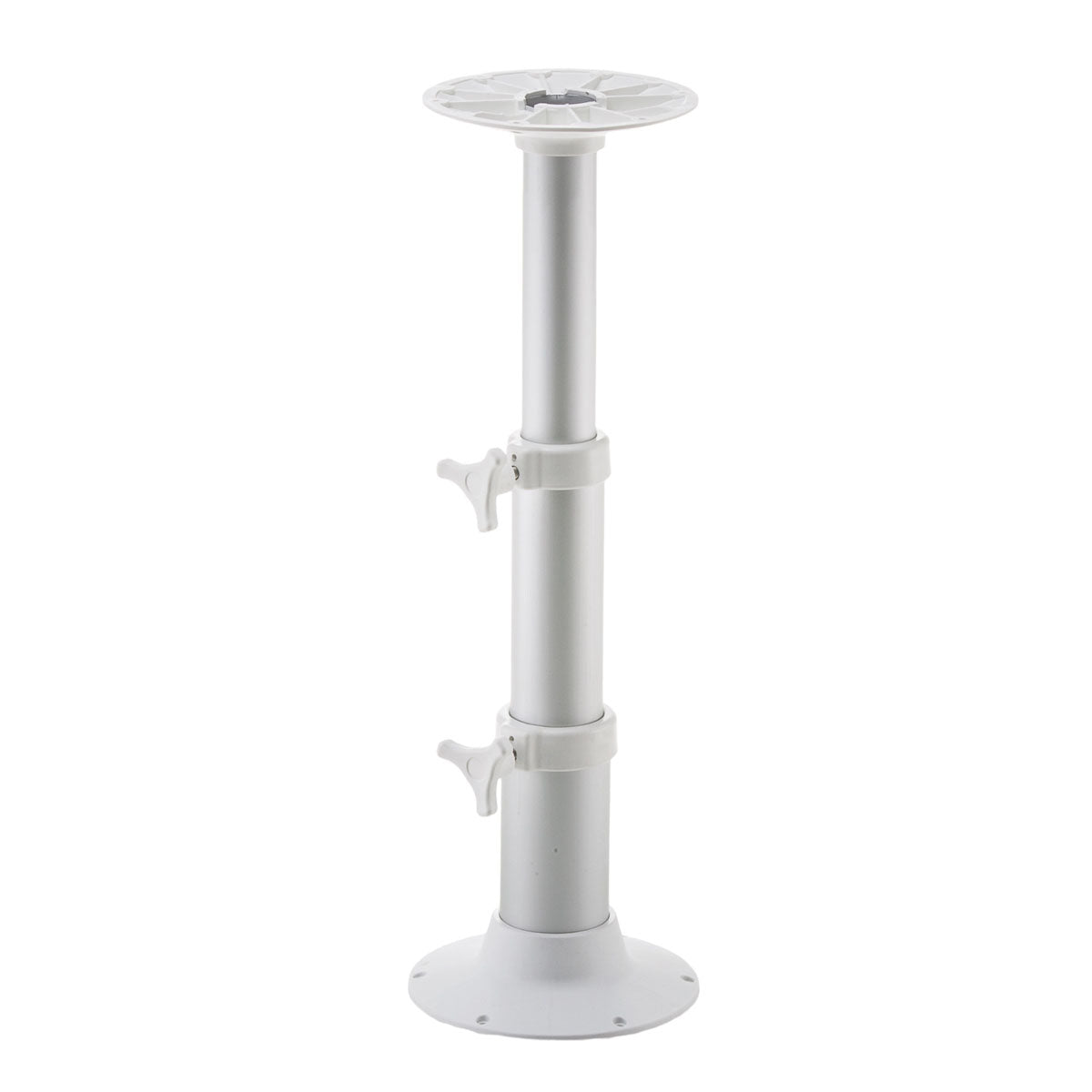 Pata de mesa tritelescópica Trem de aluminio, altura mm 320-720, base mm 240