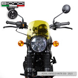 Biondi Cupolino Caffè Royal Enfield Hunter 350 2023 Giallo - Kit Montaggio Incluso