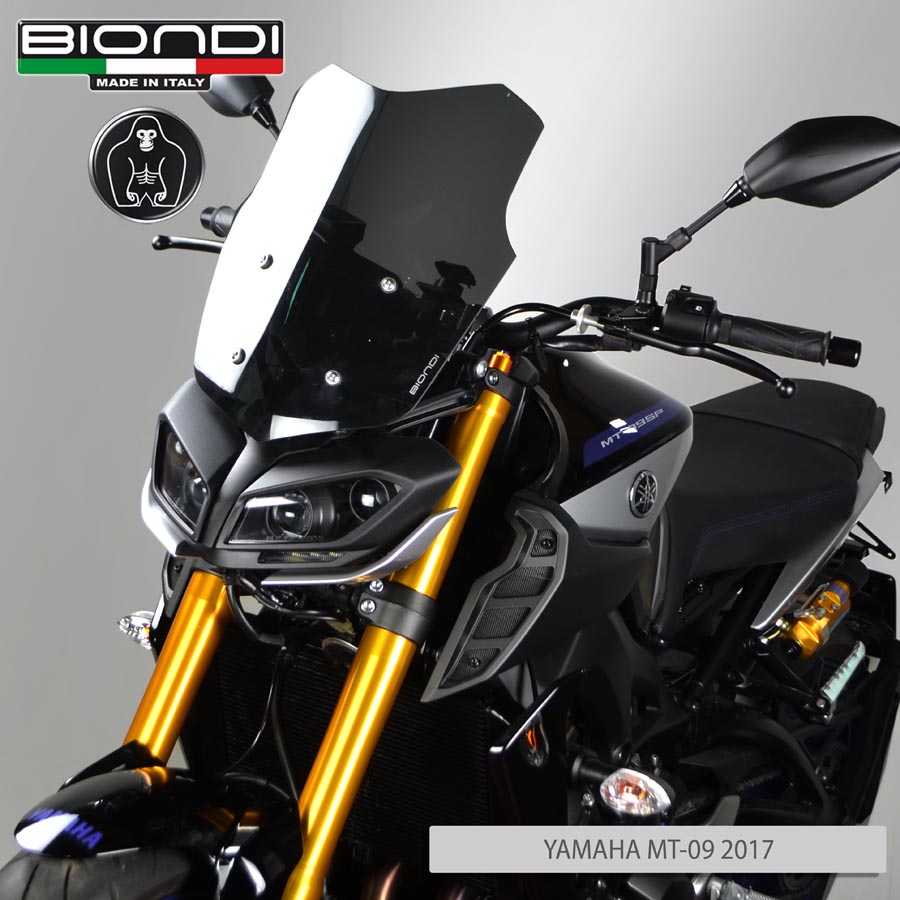 Biondi Cupolino Fumé Scuro Linea Gust - Yamaha MT-09 2017-2020