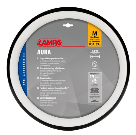 Lampa Aura, coprivolante in Skeentex - M -  37/39 cm - Bianco 32906