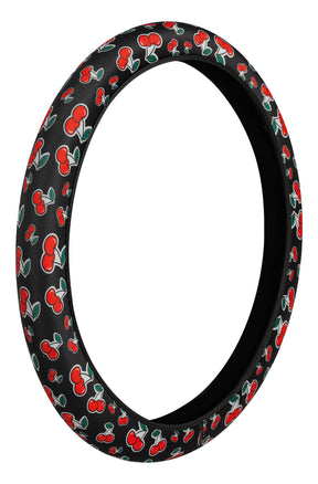 Lampa Skin-Cover, coprivolante elasticizzato in poliestere Ciliegie M  38/40 cm 32922