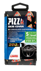 Lampa Skin-Cover Stretch Polyester Steering Wheel Cover Pizza S Ø 35/37 cm