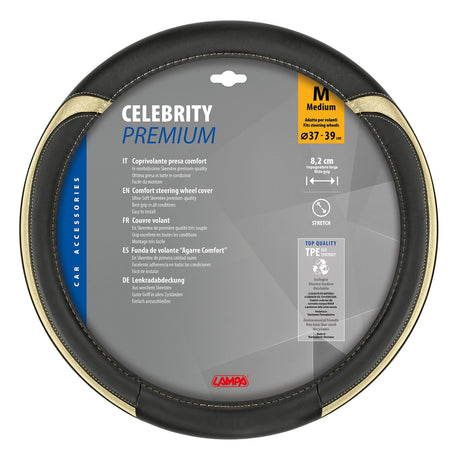 Lampa Celebrity, coprivolante in Skeentex - M -  37/39 cm - Oro 32977