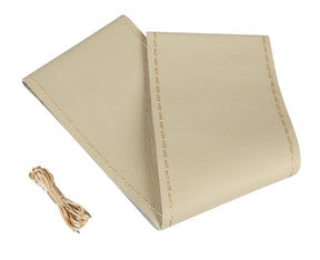 Pilot Premium, coprivolante in pelle - L -  37/39 cm - Beige