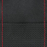 Pilot Sport, coprivolante in pelle - L -  37/39 cm - Nero/Rosso