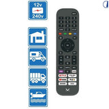 Majestic Smart TV LED 24" HD Ready VIDAA 12/220V per camper