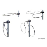 Soporte de guardabarros plegable de acero inoxidable Osculati 33.112.10
