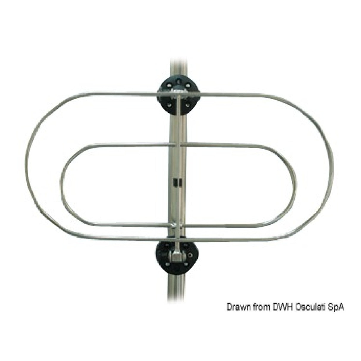 Soporte de guardabarros plegable Osculati 33.205.02