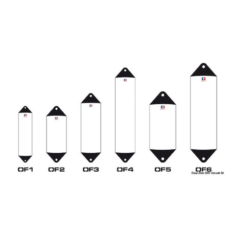 Guardabarros serie Osculati Heavy Duty 33.212.09