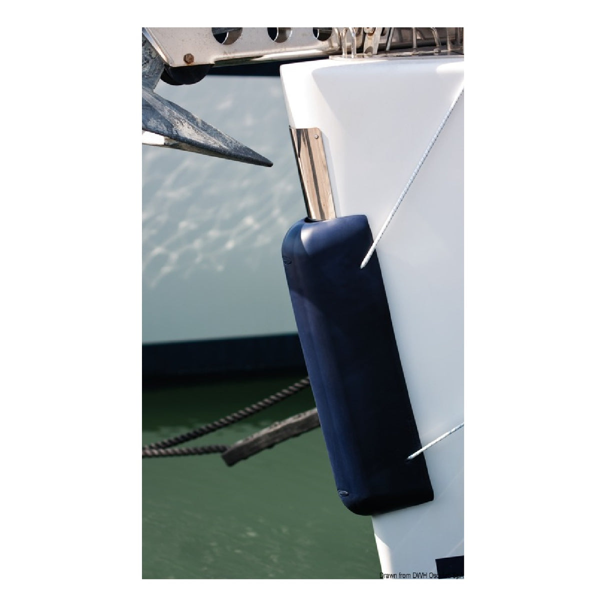 Osculati Parabordo prua per scafi a vela di ultima generazione 770 mm 33.503.00