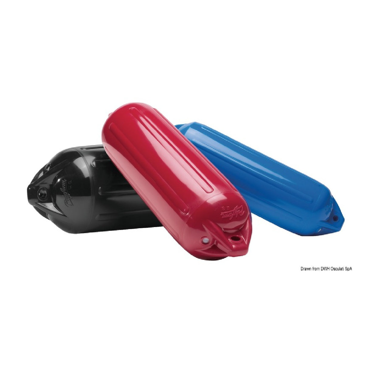 Guardabarros negro Polyform serie NF