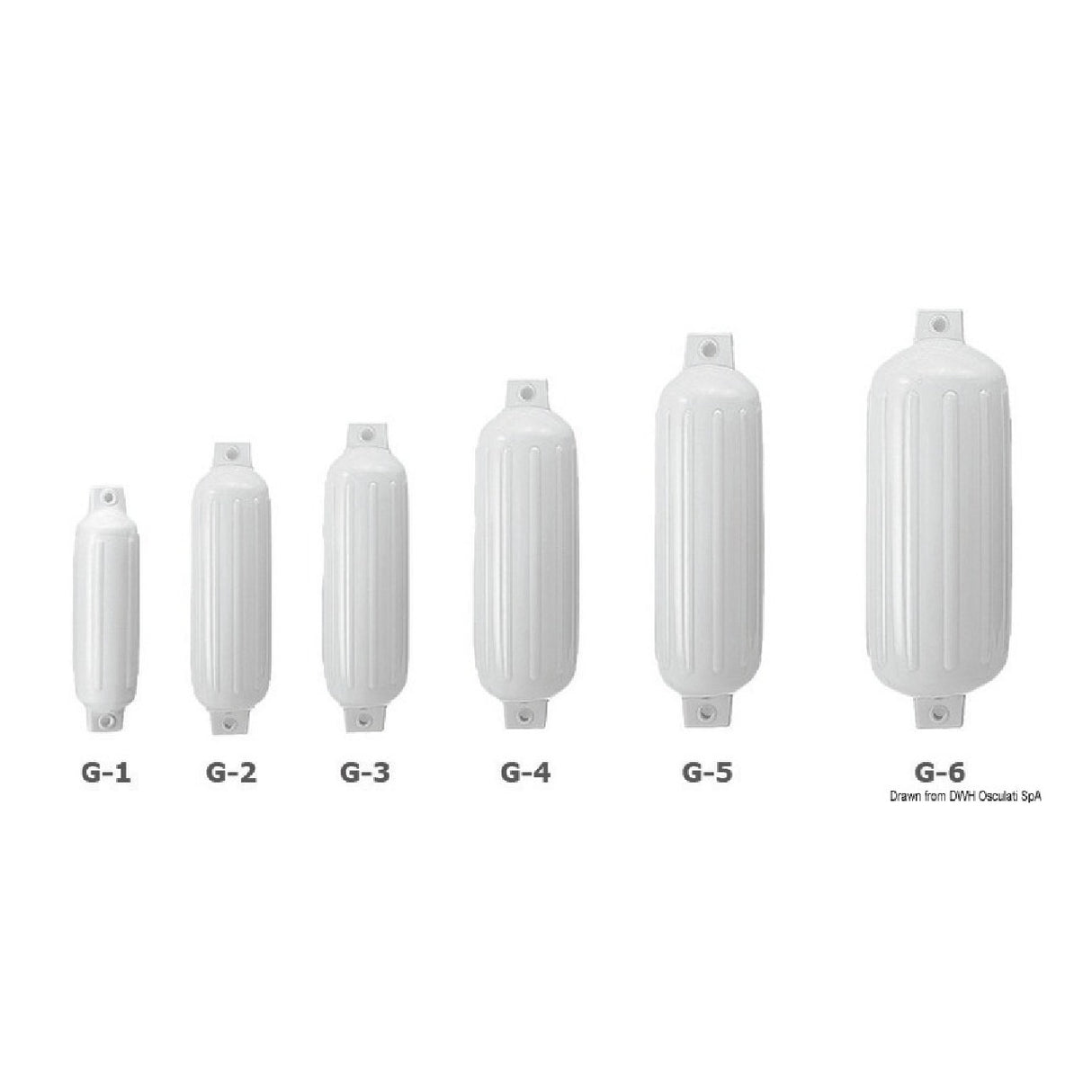 Guardabarros Polyform Serie G Blanco