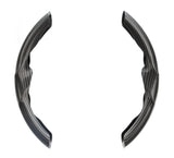 Pilot Grips, coprivolante sportivo in PVC, universale - Carbon-Look