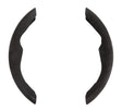 Pilot Grips, coprivolante sportivo in microfibra, universale - Nero