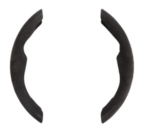 Pilot Grips, coprivolante sportivo in microfibra, universale - Nero