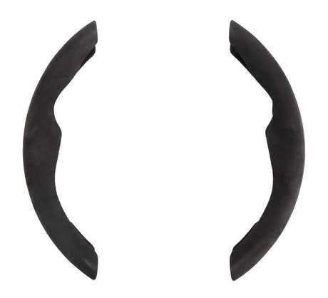 Pilot Grips, coprivolante sportivo in microfibra, universale - Nero