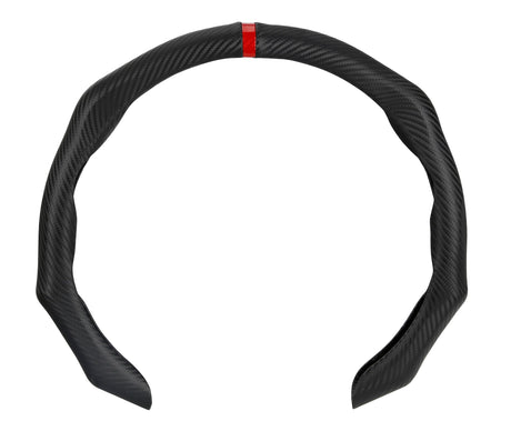 Pilot Over-Grip, coprivolante sportivo in PVC, universale - Carbon-Look