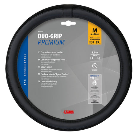 Lampa Duo-Grip, coprivolante in Skeentex - M -  37/39 cm - Nero 33141