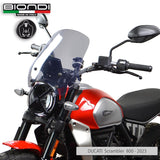 Biondi Cupolino Touring Fumè Chiaro Ducati Scrambler 800 da mag. 2023