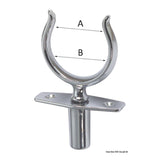 Osculati Scalmo in ottone cromato con boccola cieca 34.160.10