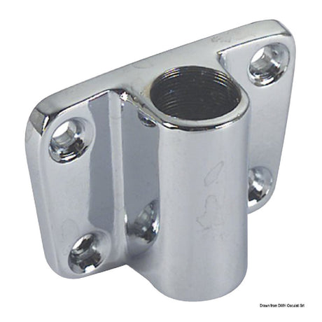 Osculati Seitenbuchse aus verchromtem Messing für Ruderdollen 34.170.16