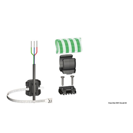 Osculati Base fissaggio TRU DESIGN per clip fermaoggetti 10 pz 34.360.00 - AmerigoStore