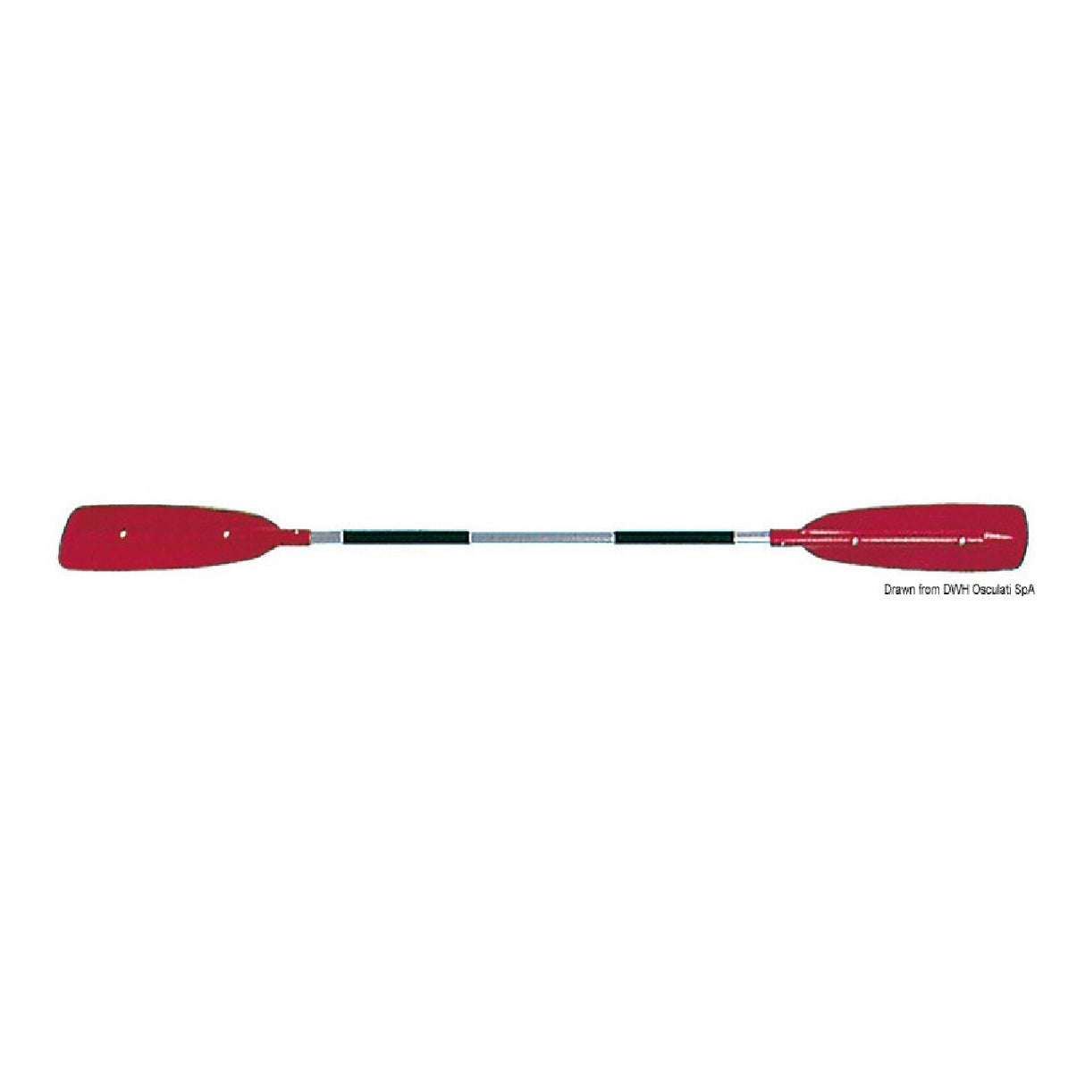 Scoprega Pagaia da canoa doppia 215 cm - AmerigoStore