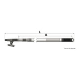Osculati Professional Bootshaken mit Gummikopf 34.917.42